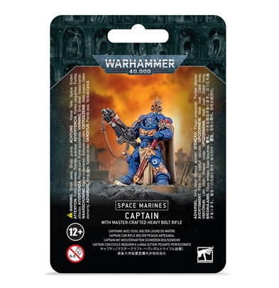 Space Marines: Captain w/Master-Crafted Heavy Bolt Rifle