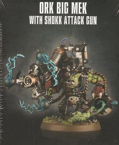 Orks: Big Mek with Shokk Attack Gun