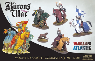 The Barons War: Mounted Knight Command (1150 - 1320)
