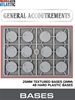 General Accoutrements: 25mm Round Texture Bases (48)