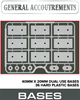 General Accoutrements: 40mm x 20mm Dual Use Bases (36)