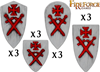 Livonian Order Shields 2