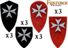 Hospitaller Order Shields 1