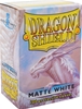 Dragon Shield Standard: Matte White (100 lommer)