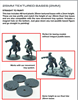 General Accoutrements: 25mm Round Texture Bases (48)