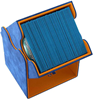 Gamegenic: Deck Box Squire 100+ XL Blue/Orange
