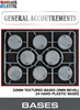 General Accoutrements: 32mm Round Texture Bases (24)